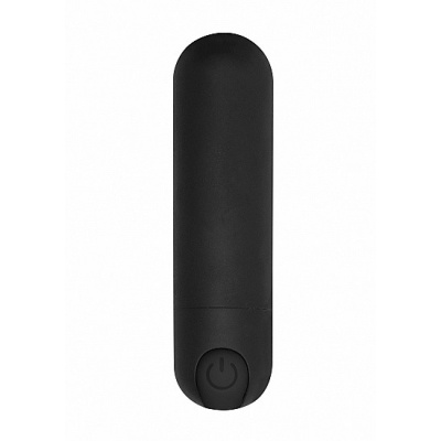 Wibrator mini 10 Trybów Ładowanie USB - Mini - Czarny - 1