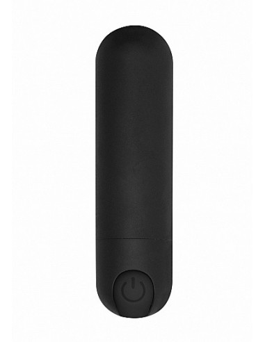 Wibrator mini 10 Speed Rechargeable Bullet - Black - Wibratory Mini - 1