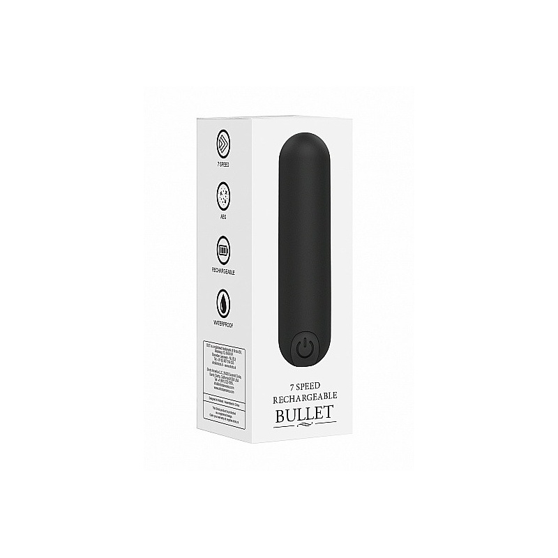 Wibrator mini 10 Trybów Ładowanie USB - Mini - Czarny - 2