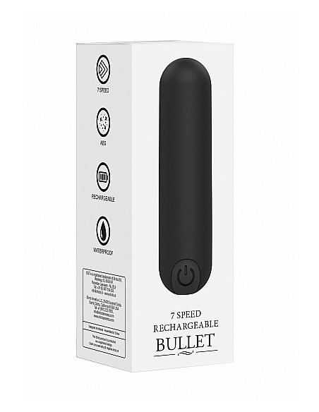Wibrator mini 10 Speed Rechargeable Bullet - Black - Wibratory Mini - 2