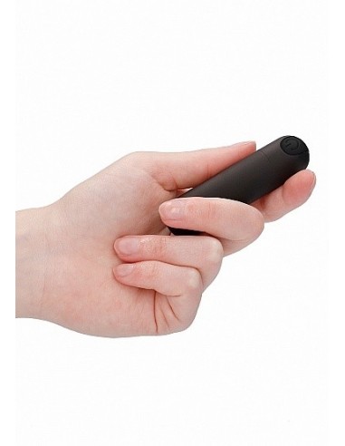 Wibrator mini 10 Speed Rechargeable Bullet - Black - Wibratory Mini - 6