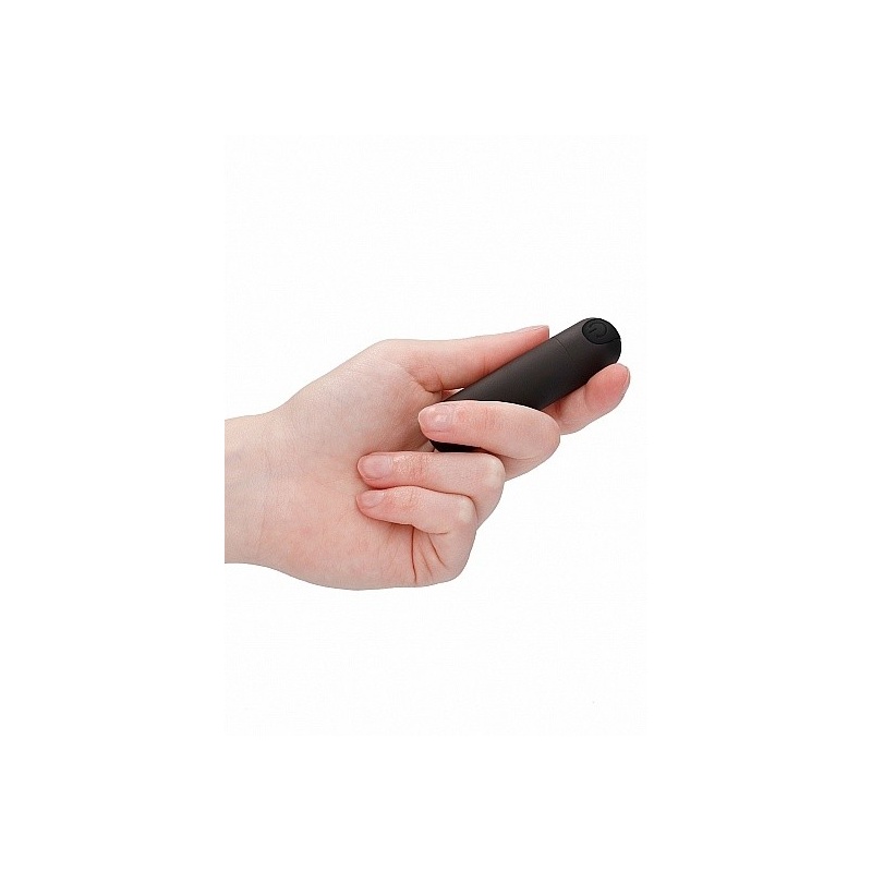 Wibrator mini 10 Trybów Ładowanie USB - Mini - Czarny - 6