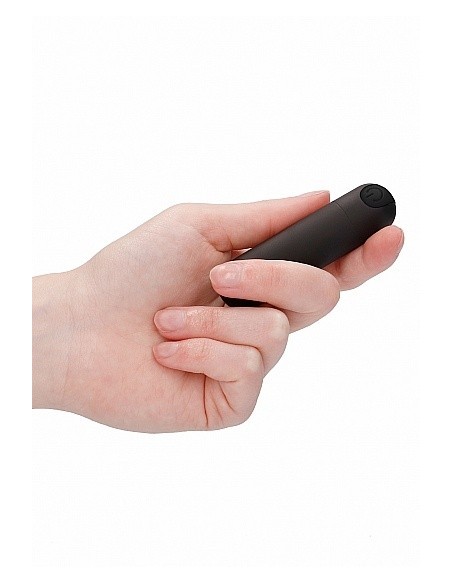 Wibrator mini 10 Speed Rechargeable Bullet - Black - Wibratory Mini - 6