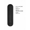 Wibrator mini 10 Trybów Ładowanie USB - Mini - Czarny - 9
