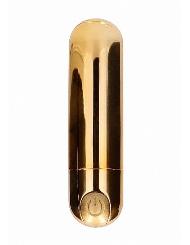 Wibrator mini 10 Speed Rechargeable Bullet - Gold - Wibratory Mini - 1