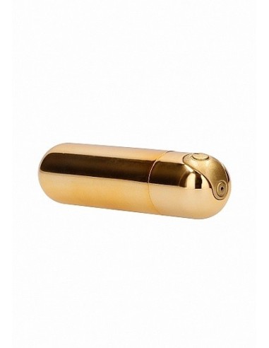 Wibrator mini 10 Speed Rechargeable Bullet - Gold - Wibratory Mini - 5