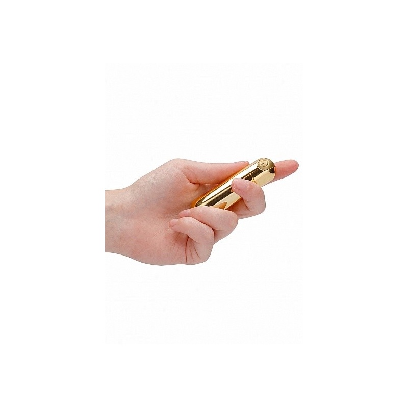 Wibrator mini 10 Trybów Ładowanie USB - Mini - Złoty - 6