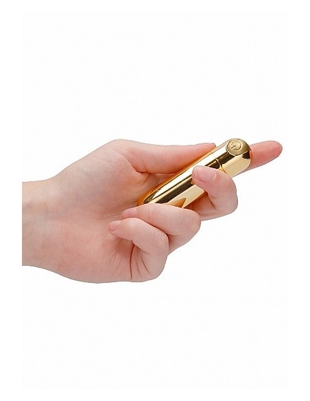 Wibrator mini 10 Speed Rechargeable Bullet - Gold - Wibratory Mini - 6