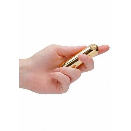 Wibrator mini 10 Trybów Ładowanie USB - Mini - Złoty - 6