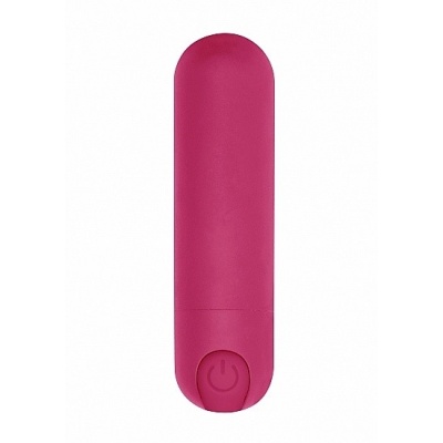 Wibrator mini 10 Trybów Ładowanie USB - Mini - Różowy - 1