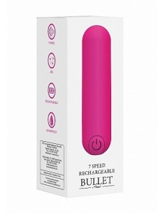 Wibrator mini 10 Speed Rechargeable Bullet - Pink - Wibratory Mini - 1 2