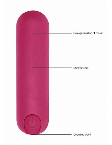 Wibrator mini 10 Speed Rechargeable Bullet - Pink - Wibratory Mini - 8
