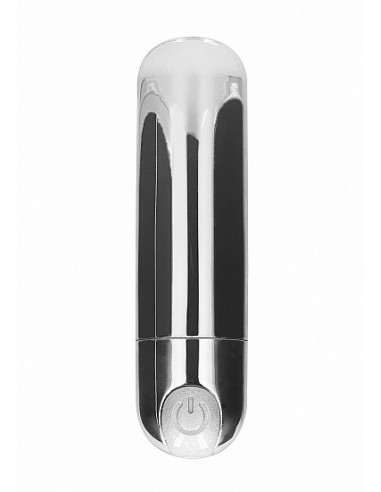 Wibrator mini 10 Speed Rechargeable Bullet - Silver - Wibratory Mini - 1