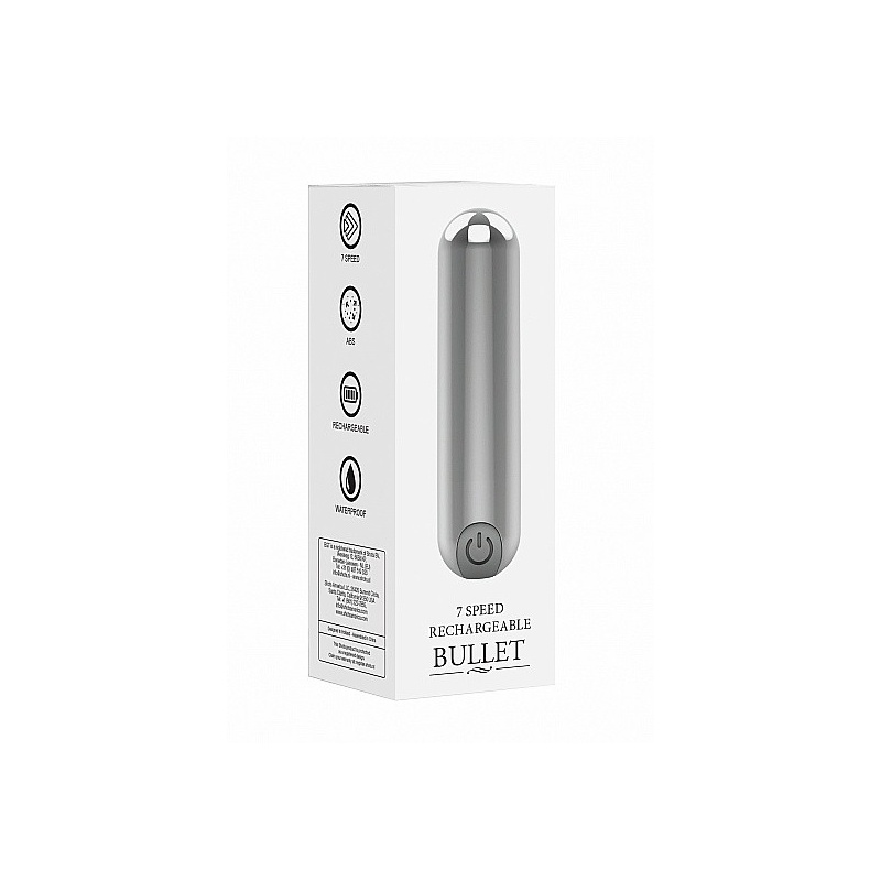 Wibrator mini 10 Trybów Ładowanie USB - Mini - Silver - 2