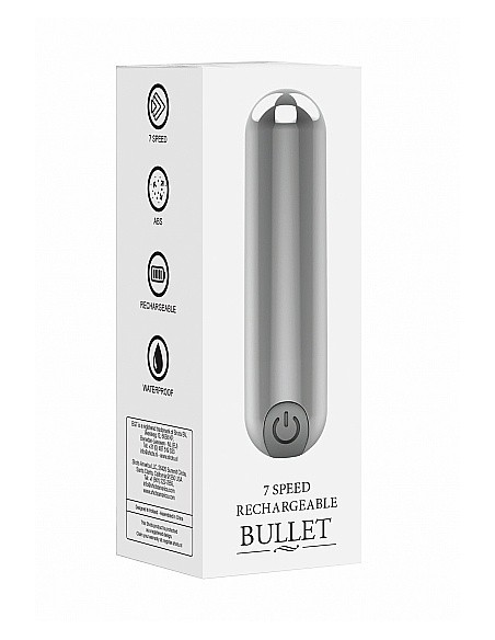 Wibrator mini 10 Speed Rechargeable Bullet - Silver - Wibratory Mini - 2