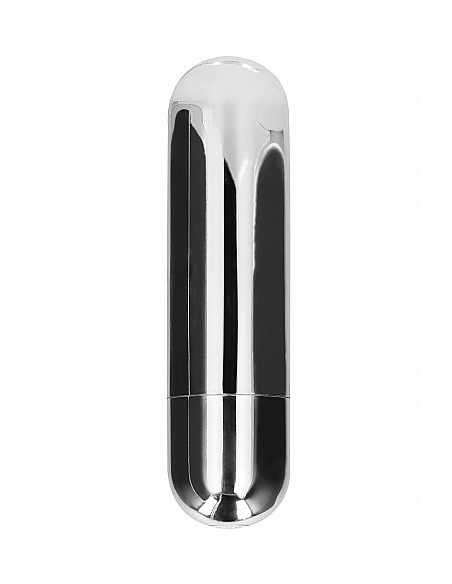 Wibrator mini 10 Speed Rechargeable Bullet - Silver - Wibratory Mini - 4