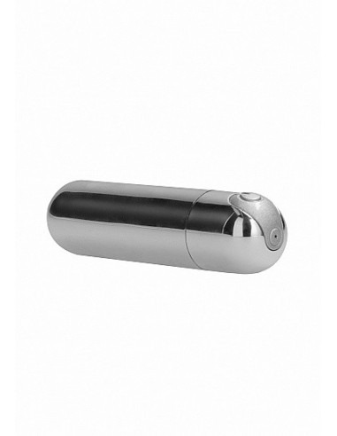 Wibrator mini 10 Speed Rechargeable Bullet - Silver - Wibratory Mini - 5