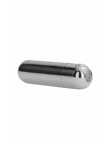 Wibrator mini 10 Speed Rechargeable Bullet - Silver - Wibratory Mini - 5