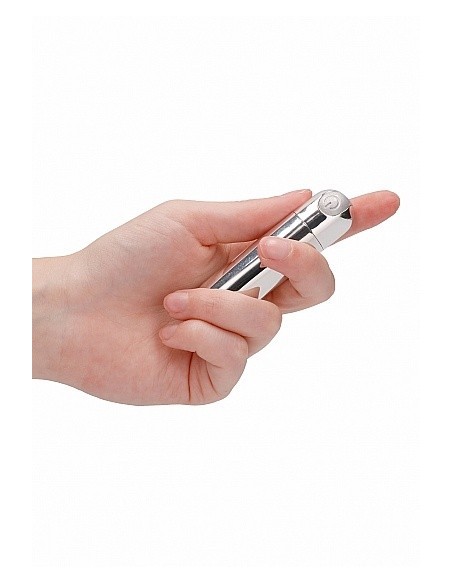 Wibrator mini 10 Speed Rechargeable Bullet - Silver - Wibratory Mini - 6