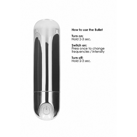 Wibrator mini 10 Trybów Ładowanie USB - Mini - Silver - 9