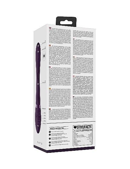 Wibrator Króliczek Cato - Pulse G-Spot Rabbit - Purple - Wibratory Króliczki - 6