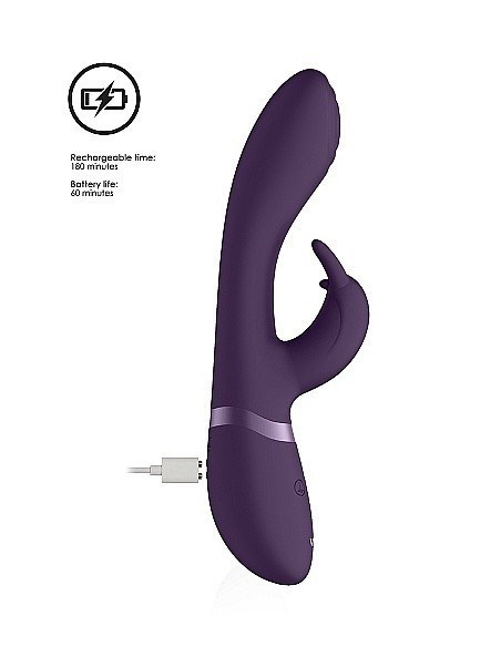 Wibrator Króliczek Cato - Pulse G-Spot Rabbit - Purple - Wibratory Króliczki - 12