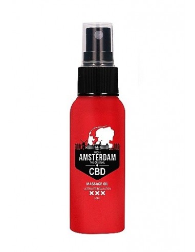 Olejek do masażu Original CBD from Amsterdam - Massage Oil - 50 ml - Lubrykanty, feromony i olejki do masażu CBD - 2