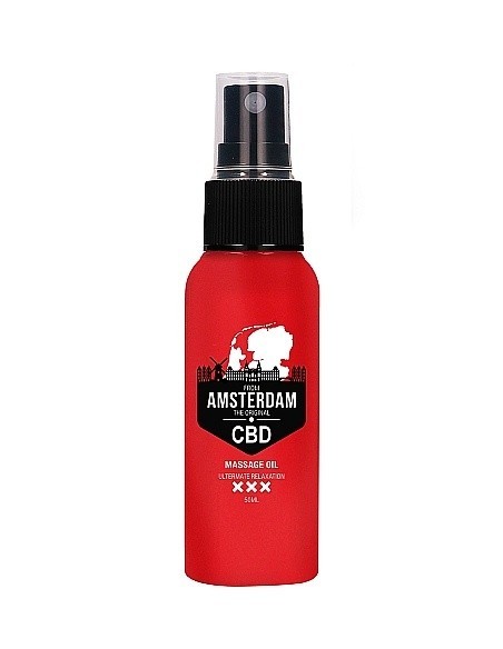 Olejek do masażu Original CBD from Amsterdam - Massage Oil - 50 ml - Lubrykanty, feromony i olejki do masażu CBD - 2