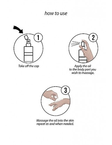 Olejek do masażu Original CBD from Amsterdam - Massage Oil - 50 ml - Lubrykanty, feromony i olejki do masażu CBD - 10