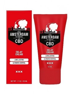 Żel na opóźnienie wytrysku Original CBD from Amsterdam 50 ml - Lubrykanty, feromony i olejki do masażu CBD - 1