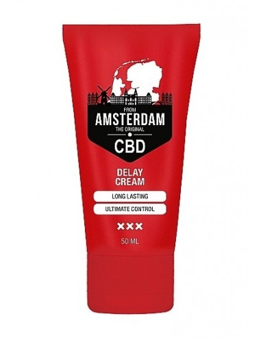 Żel na opóźnienie wytrysku Original CBD from Amsterdam 50 ml - Lubrykanty, feromony i olejki do masażu CBD - 2