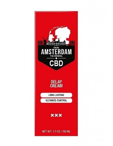 Żel na opóźnienie wytrysku Original CBD from Amsterdam 50 ml - Lubrykanty, feromony i olejki do masażu CBD - 3