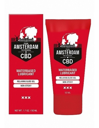 Wodny lubrykant Original CBD from Amsterdam Waterbased Lubricant 50 ml - Lubrykanty, feromony i olejki do masażu CBD - 1