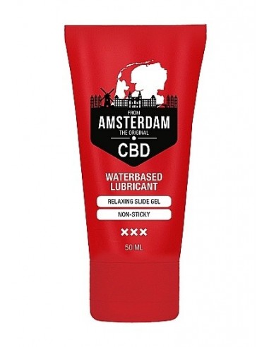 Wodny lubrykant Original CBD from Amsterdam Waterbased Lubricant 50 ml - Lubrykanty, feromony i olejki do masażu CBD - 2
