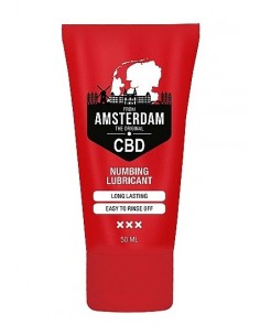Wodny lubrykant Original CBD from Amsterdam Numbing 50 ml - Lubrykanty, feromony i olejki do masażu CBD - 1 2