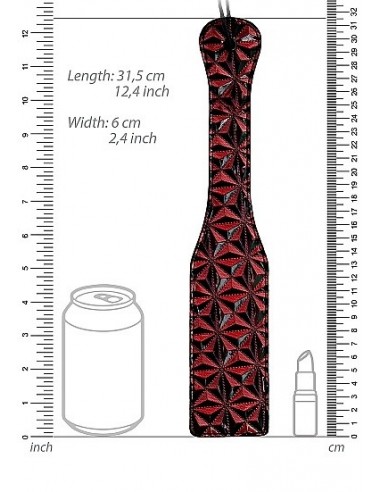 Packa do klapsów Luxury Paddle - Burgundy - Baty, pejcze i packi - 2