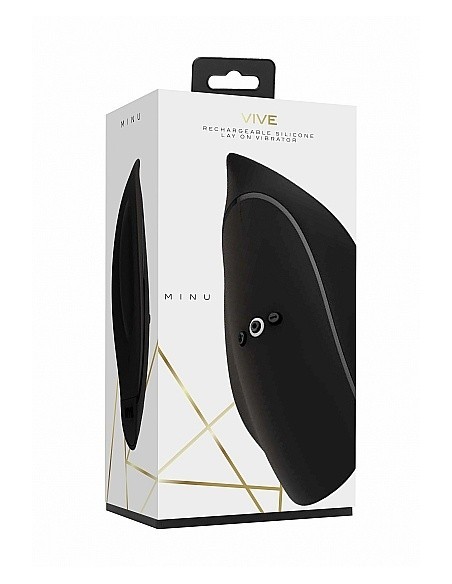 Stymulator łechtaczki Lay On Vibrator - Black - Stymulatory łechtaczki - 3