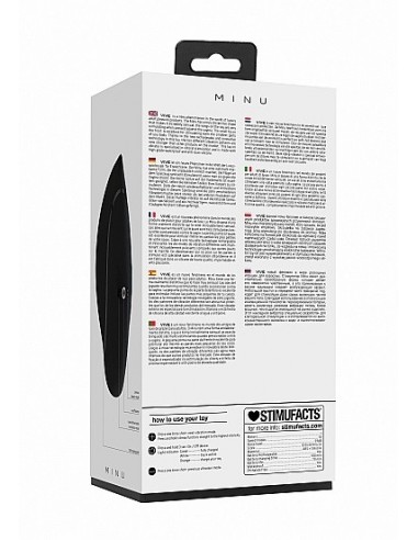 Stymulator łechtaczki Lay On Vibrator - Black - Stymulatory łechtaczki - 4