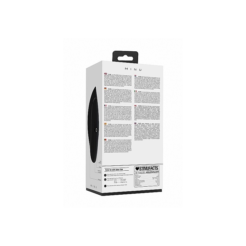 Stymulator łechtaczki Minu Lay-On - 10 trybów, 11000 RPM, długość 10,5 cm - 4