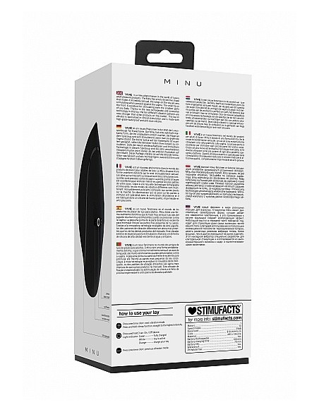 Stymulator łechtaczki Lay On Vibrator - Black - Stymulatory łechtaczki - 4