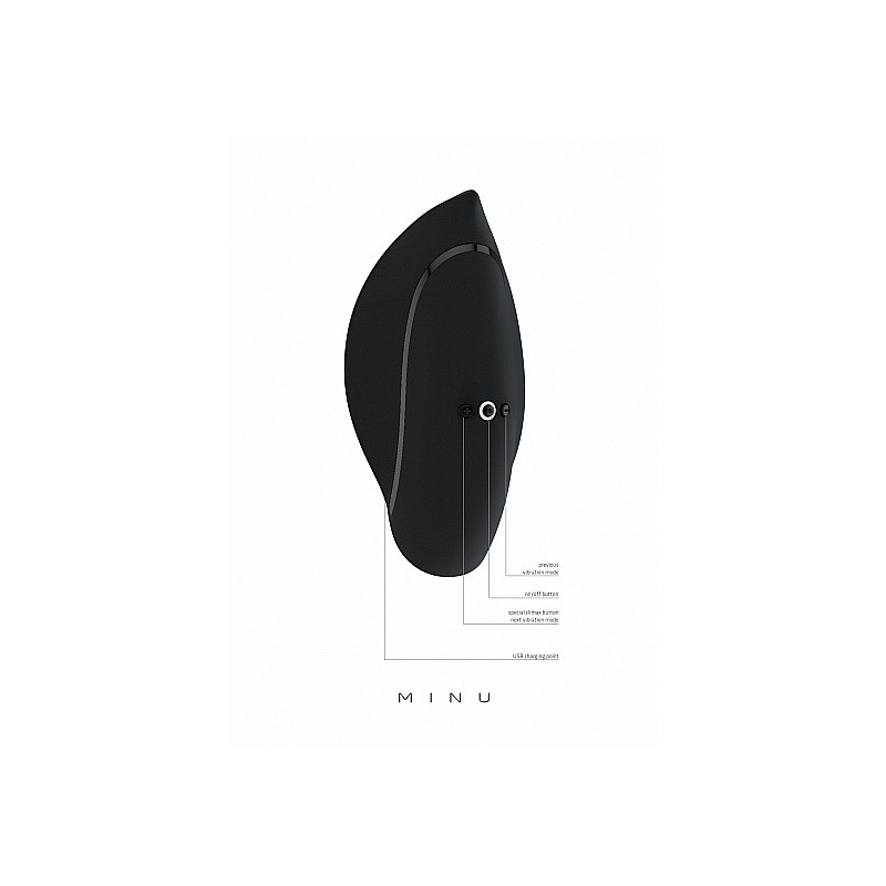 Stymulator łechtaczki Minu Lay-On - 10 trybów, 11000 RPM, długość 10,5 cm - 9