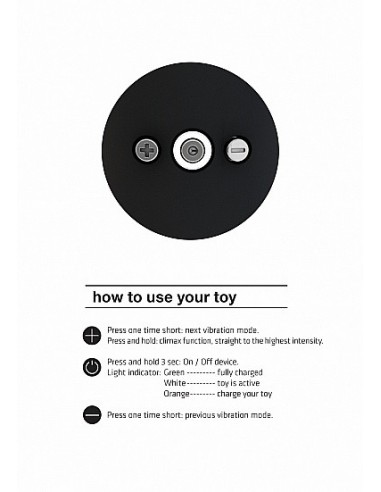 Stymulator łechtaczki Lay On Vibrator - Black - Stymulatory łechtaczki - 10