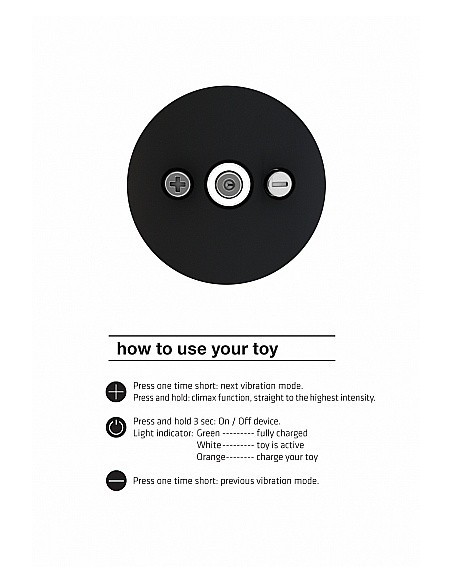 Stymulator łechtaczki Lay On Vibrator - Black - Stymulatory łechtaczki - 10