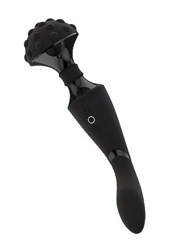 Luksusowy wibrator Shiatsu Bendable Massager Wand - Black - WIBRATORY EKSKLUZYWNE - 6