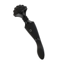 Luksusowy wibrator Shiatsu Bendable Massager Wand - Czarny - 6