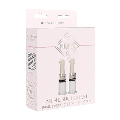 Pompki na sutki Nipple Suction Set Small - Transparent - 1 2