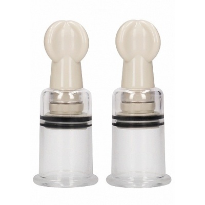 Pompki na sutki Nipple Suction Set Medium - Transparent - 1
