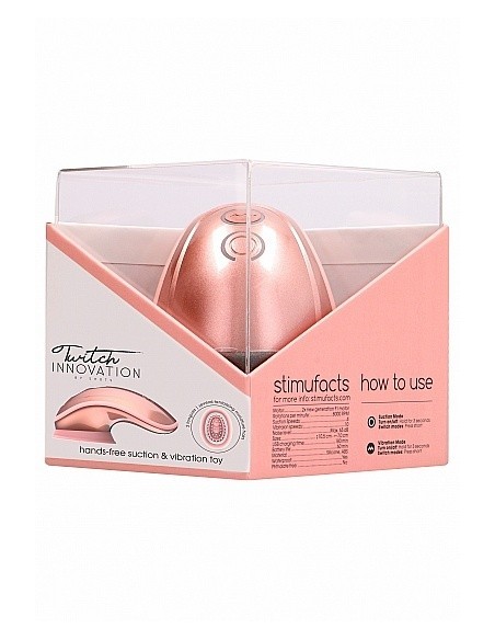 Stymulator łechtaczki Free Suction / Vibration Toy - Rose - Stymulatory łechtaczki - 3