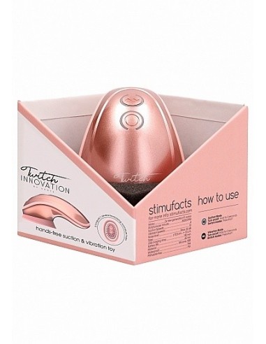 Stymulator łechtaczki Free Suction / Vibration Toy - Rose - Stymulatory łechtaczki - 4