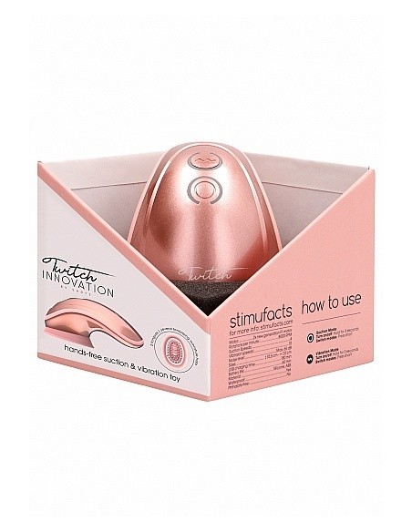 Stymulator łechtaczki Free Suction / Vibration Toy - Rose - Stymulatory łechtaczki - 4
